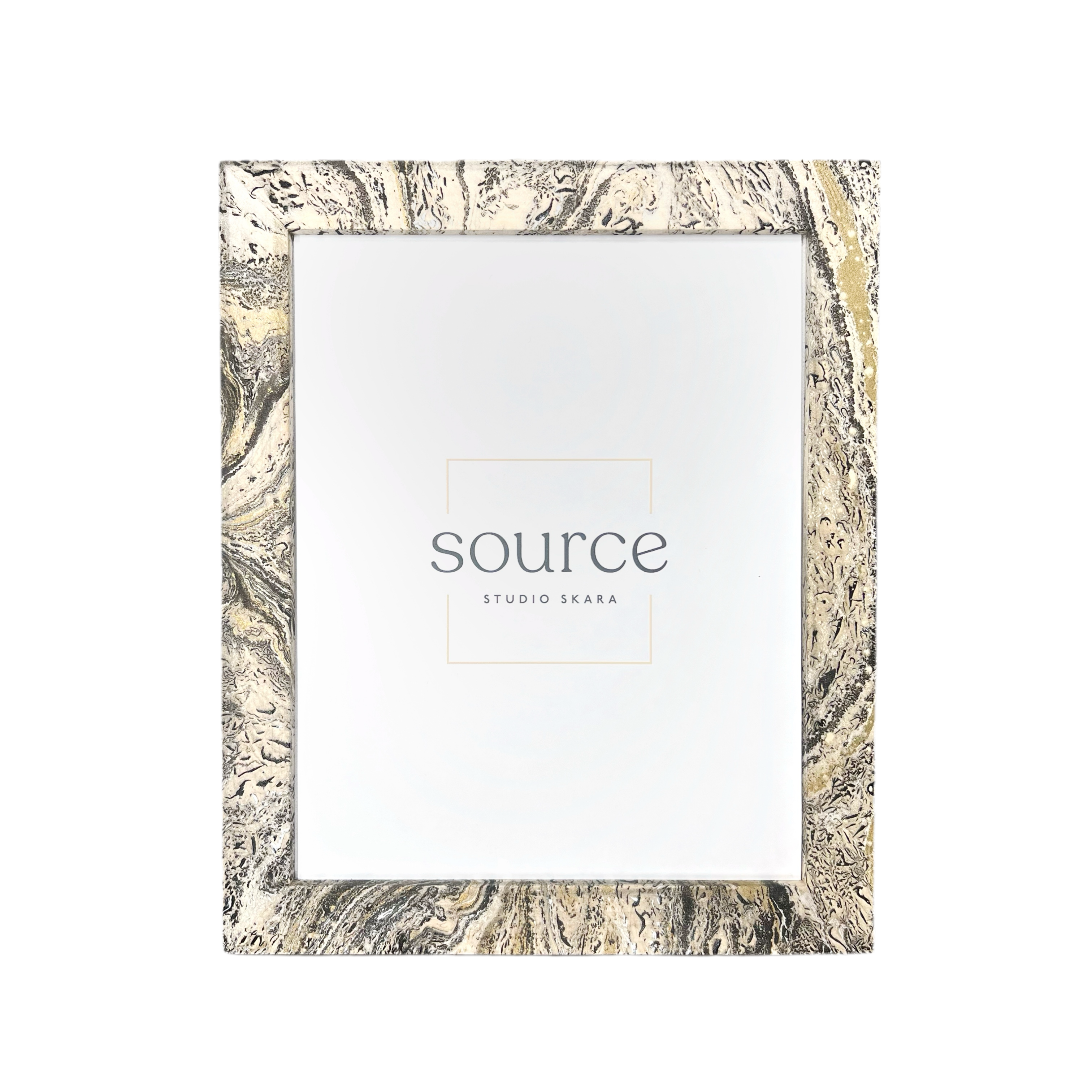 Neue Hand Marbled Wood Picture Frame (8x10)