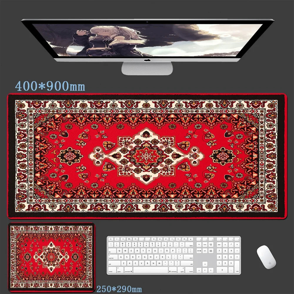Persian XXL Extended Gaming Mouse Pad – Large Non‑Slip Desk Mat for PC & Office