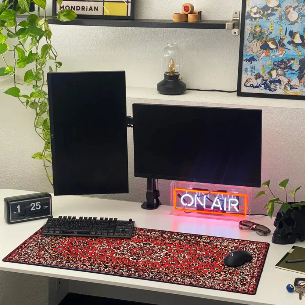 Persian XXL Extended Gaming Mouse Pad – Large Non‑Slip Desk Mat for PC & Office