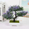 Artificial Plants Bonsai Small Tree Pot Fake Plant Flowers